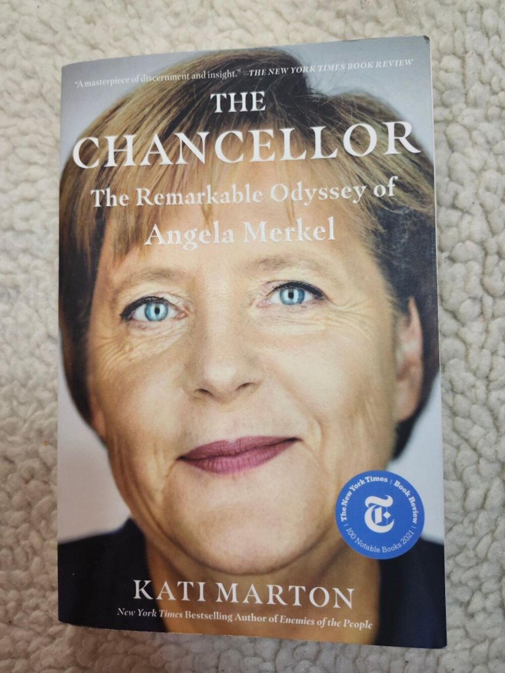The Chancellor Kati Marton Paperback Biography Angela Merkel Simon & Schuster